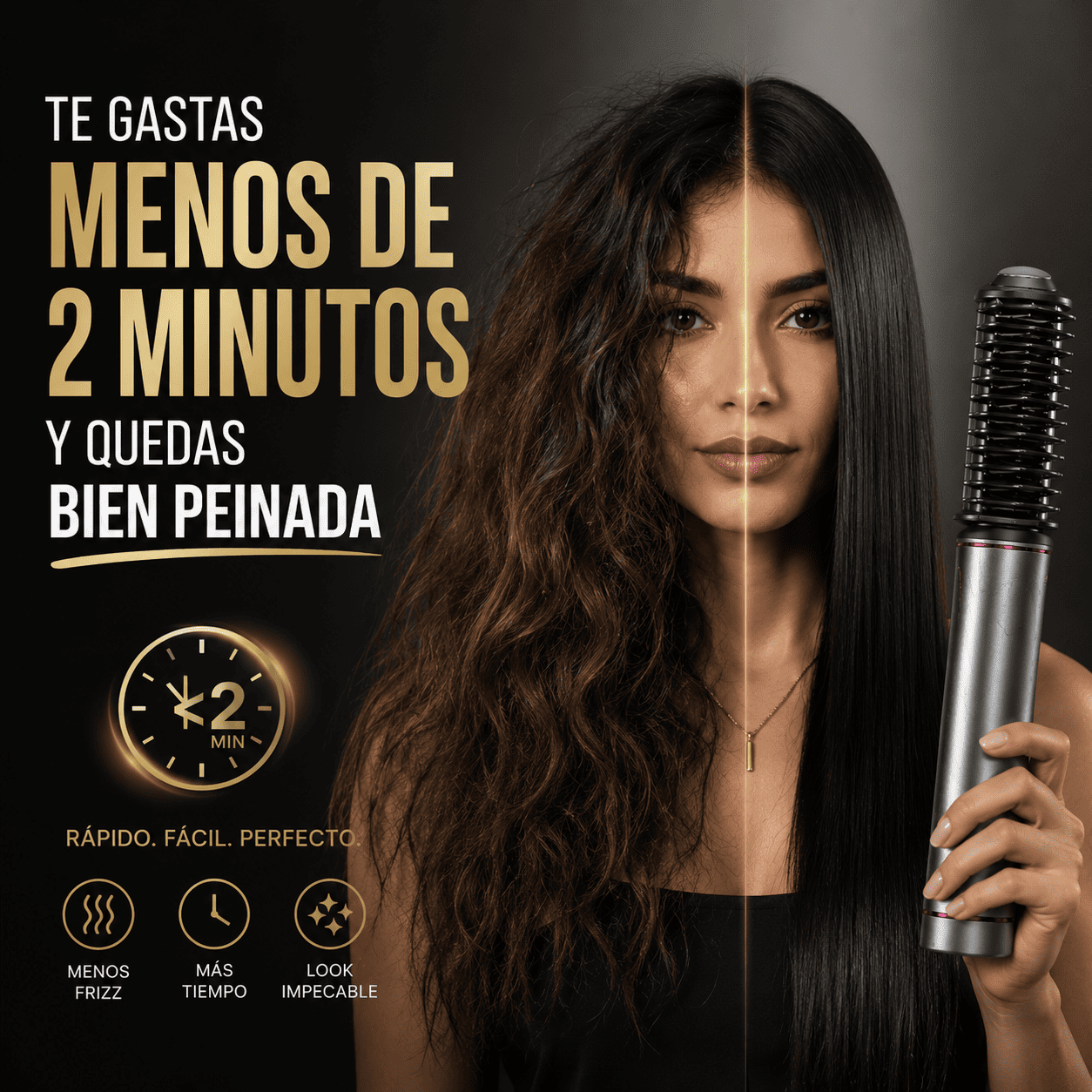 “LISSÉ™ Cepillo Alisador Premium