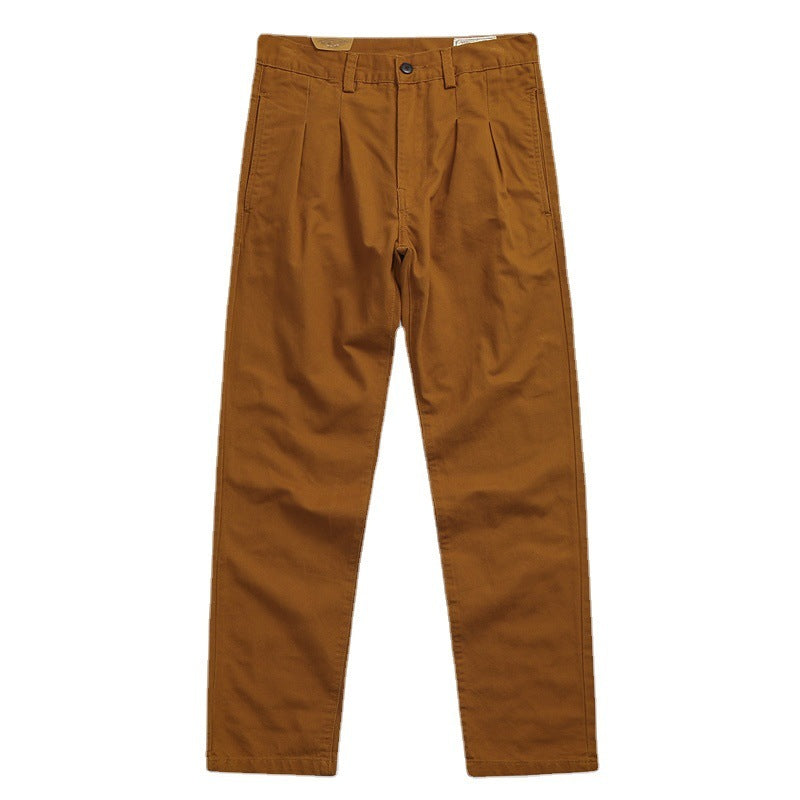 Men'sCargo Pants Straight Cotton