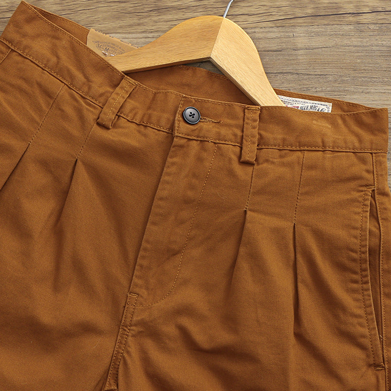 Men'sCargo Pants Straight Cotton