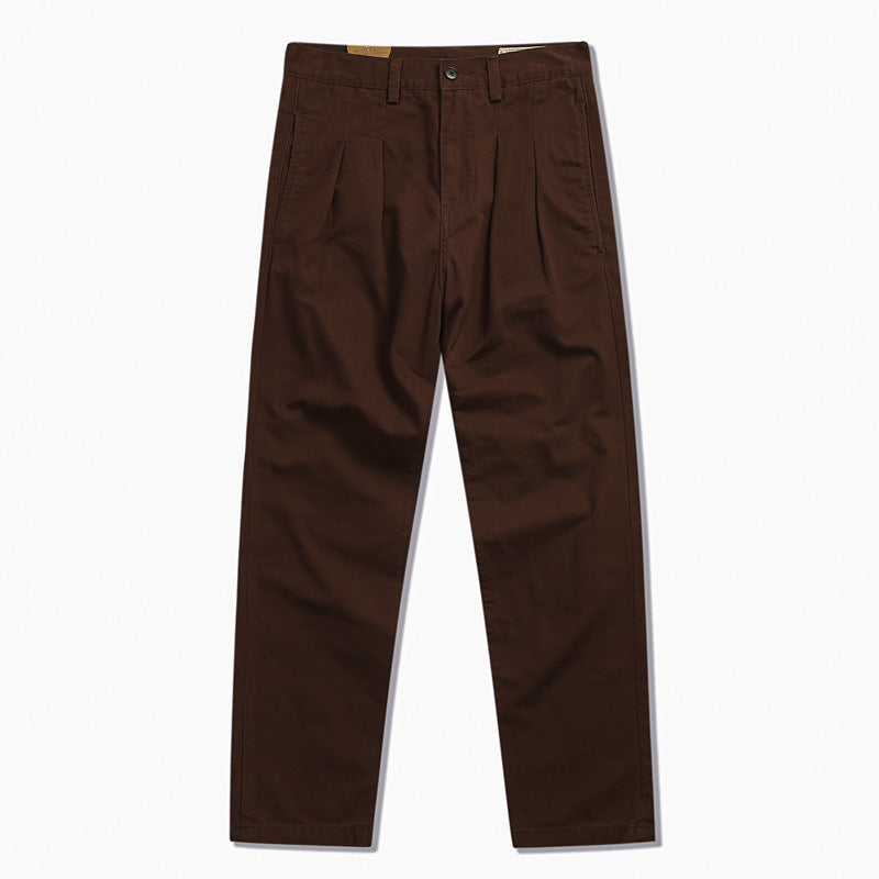 Men'sCargo Pants Straight Cotton