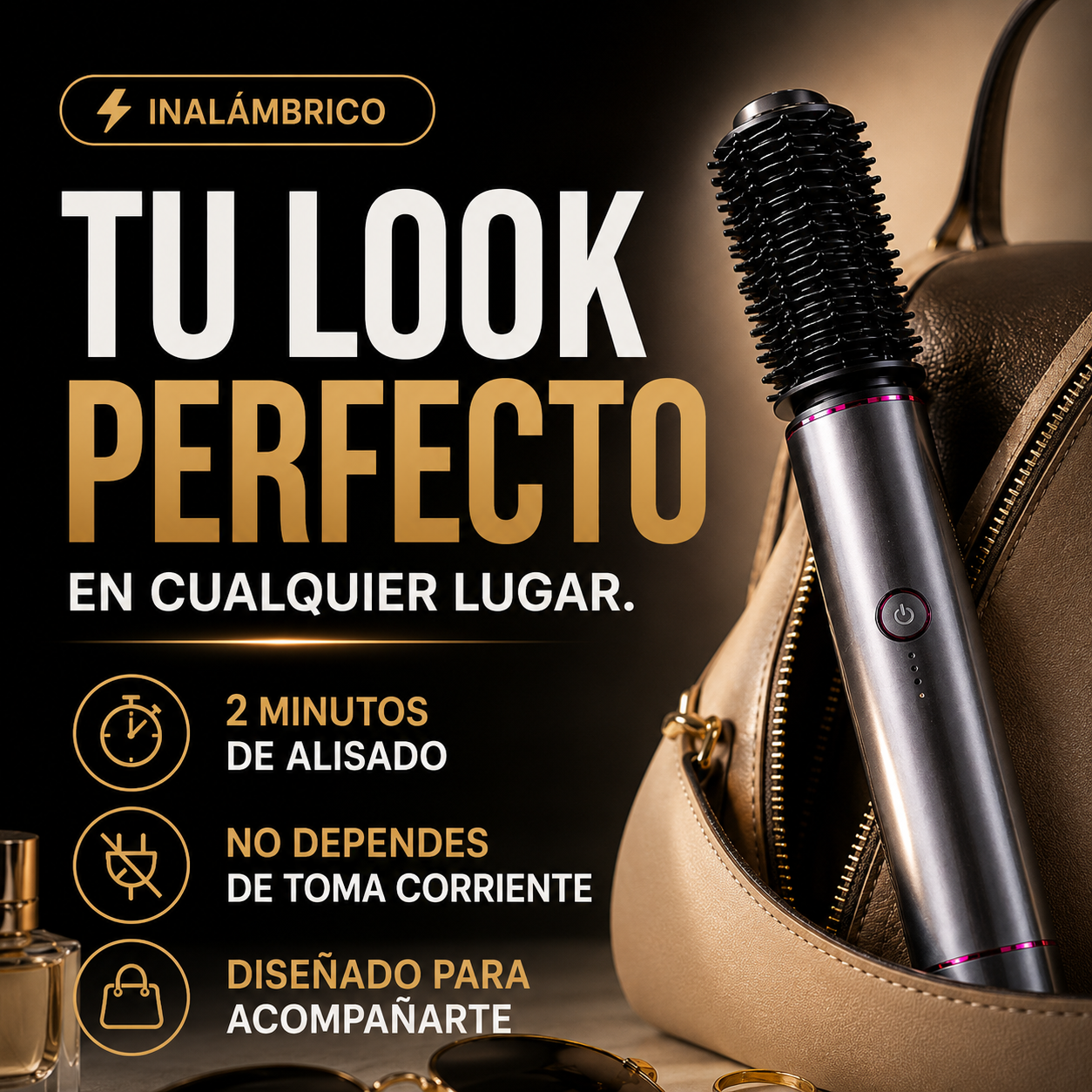 “LISSÉ™ Cepillo Alisador Premium