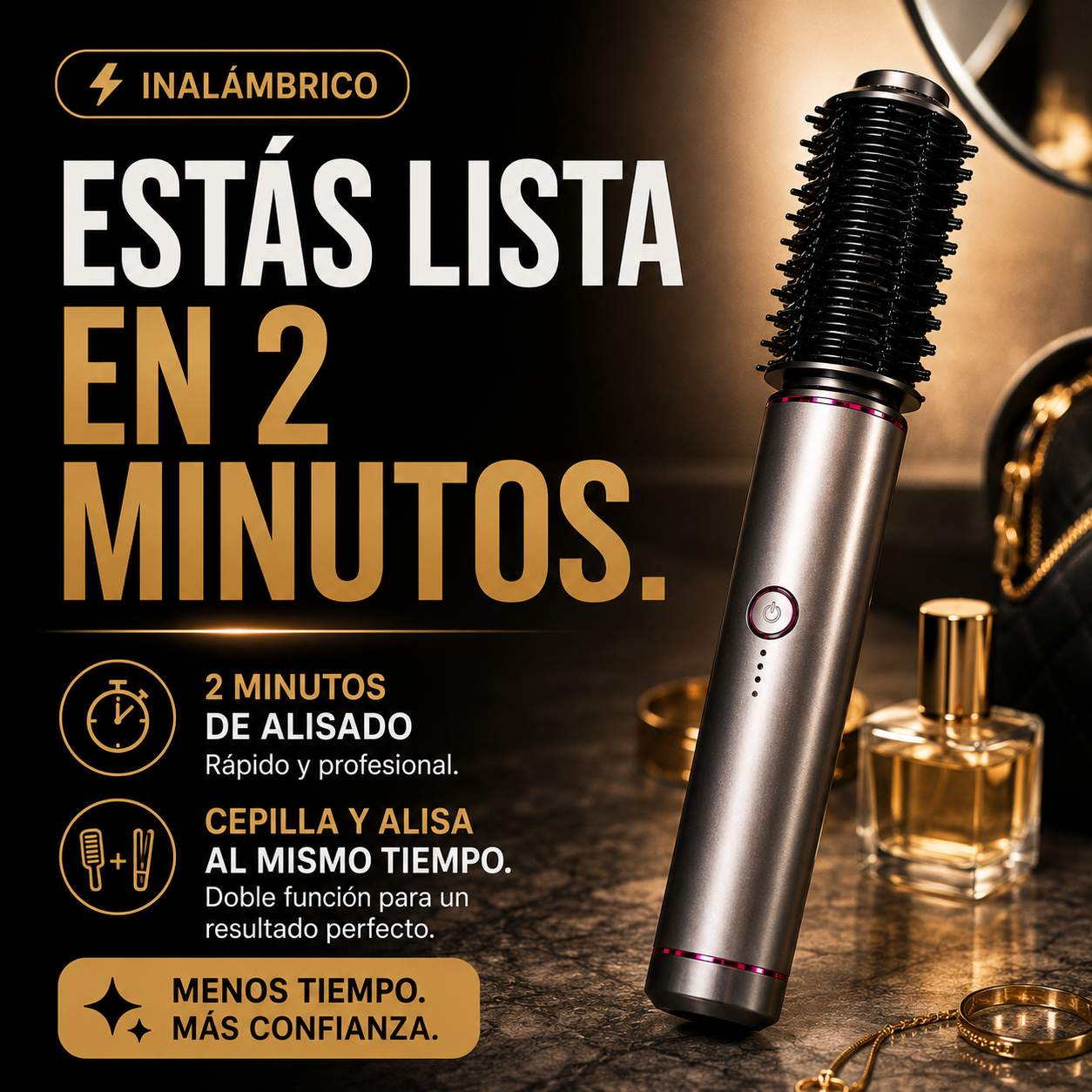 “LISSÉ™ Cepillo Alisador Premium