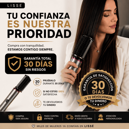 “LISSÉ™ Cepillo Alisador Premium