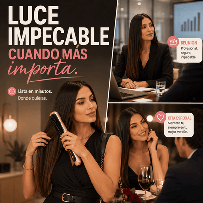 “LISSÉ™ Cepillo Alisador Premium