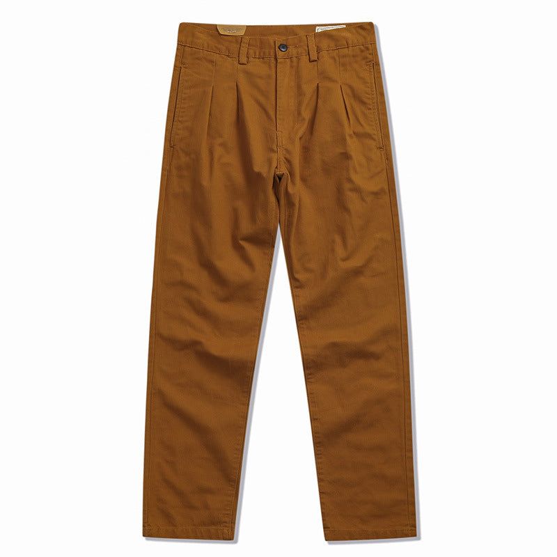 Men'sCargo Pants Straight Cotton